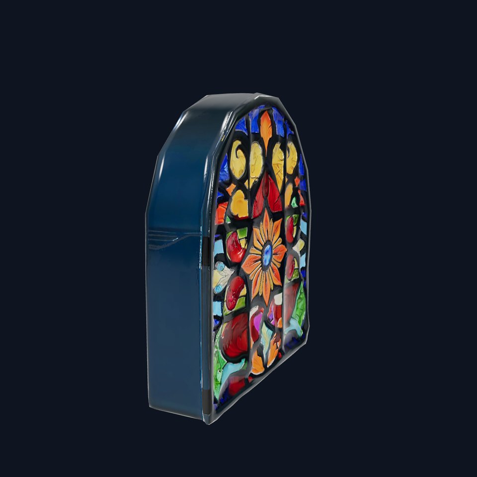 Vibrant Stained Glass model pack
